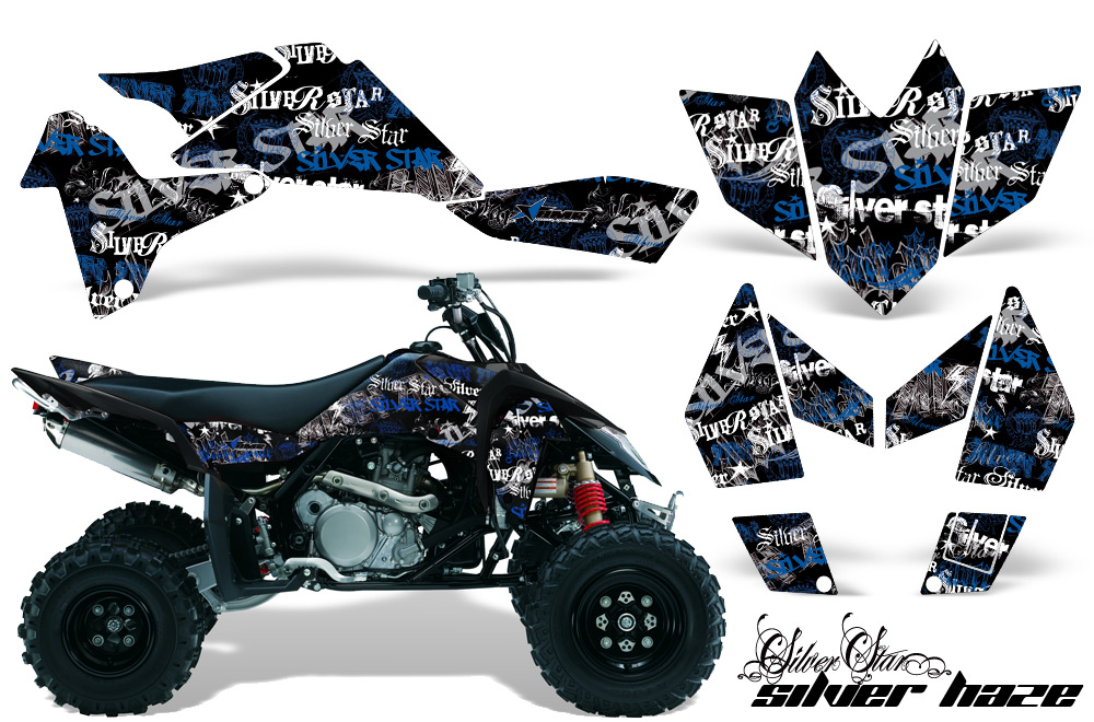 Suzuki LTR450 Graphics Kit Silverhaze BLB